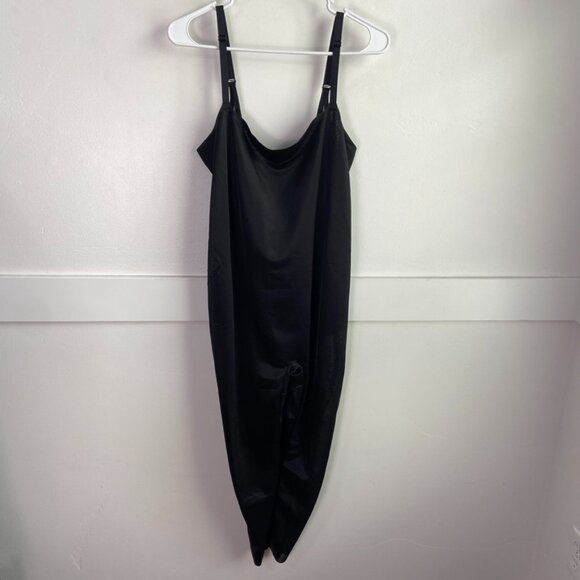 NWOT SKIMS Onyx Black Simply Bare Low Back Catsuit - Picture 4 of 9